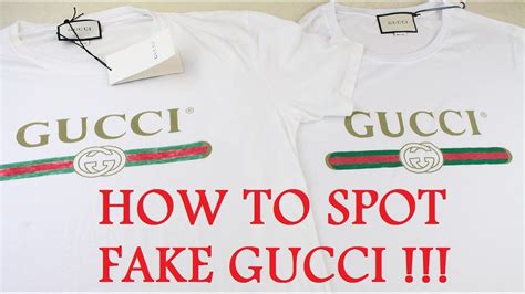 gucci shirt replica temple|real vs fake gucci.